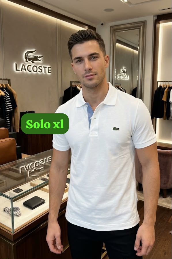 Polo Piqué Blanco