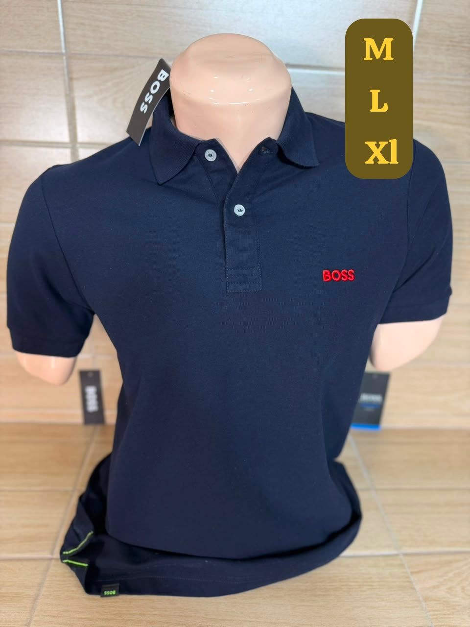 Polo Clásico Azul Marino
