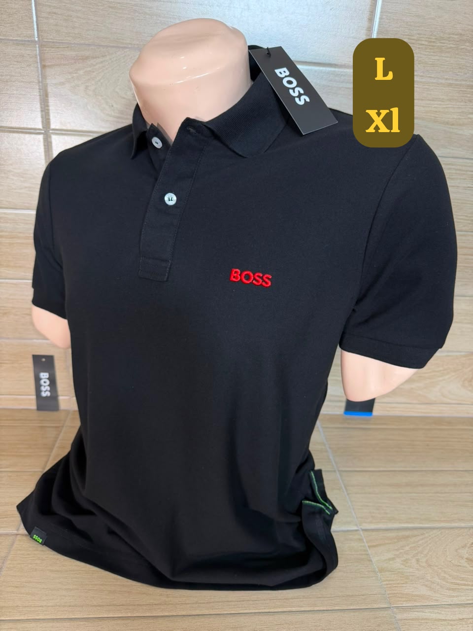Polo Clásico Negro