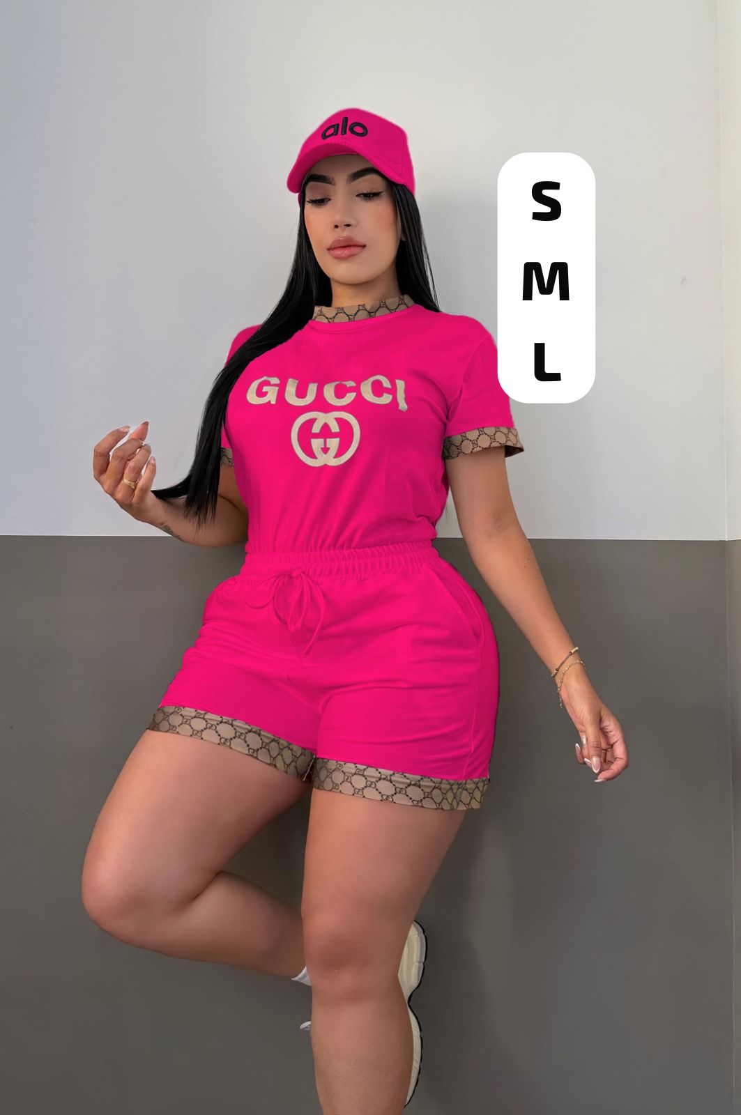 Conjunto Short Fucsia