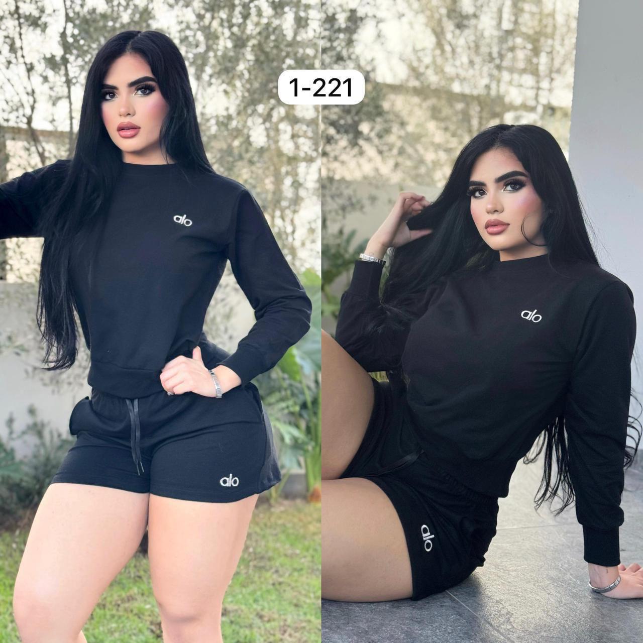 Conjunto Deportivo Negro Fit