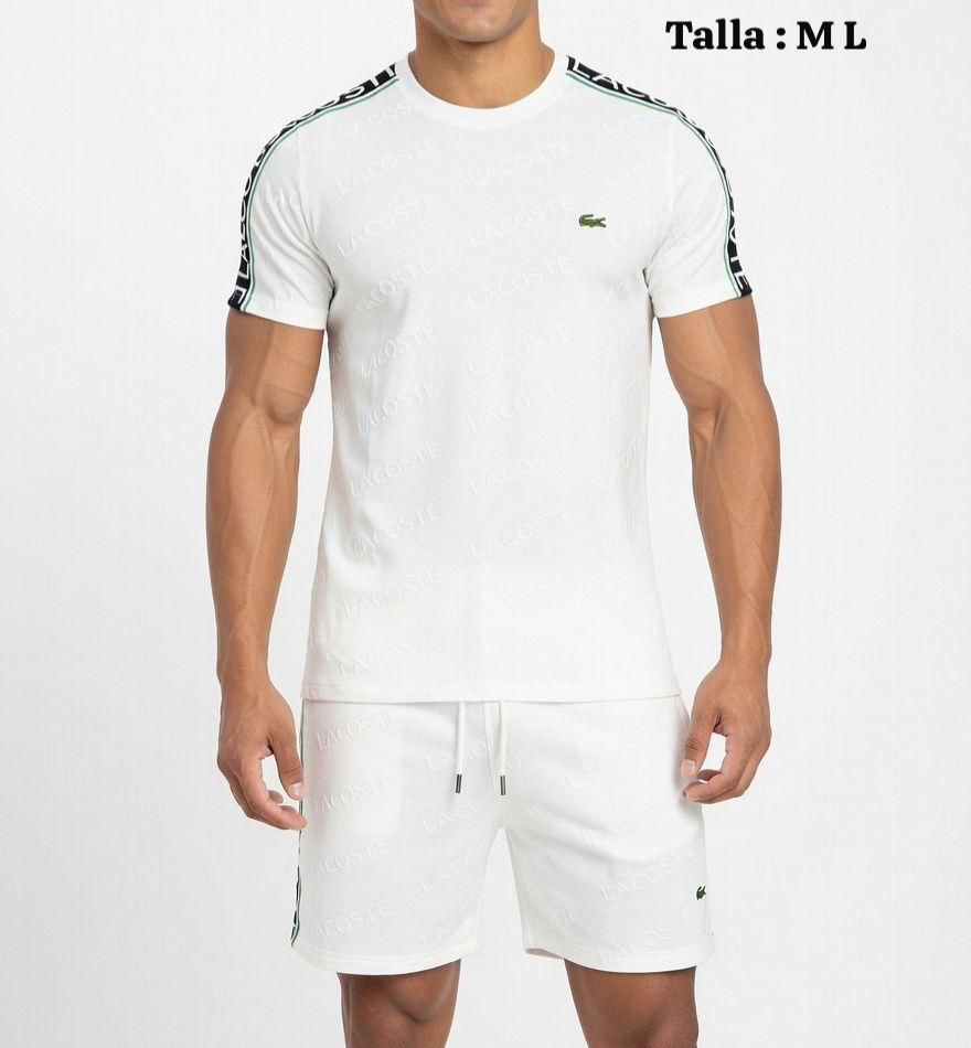 Conjunto Rayas Blanco