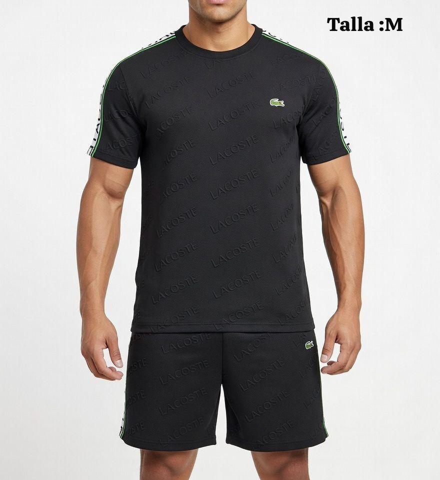 Conjunto Rayas Negro