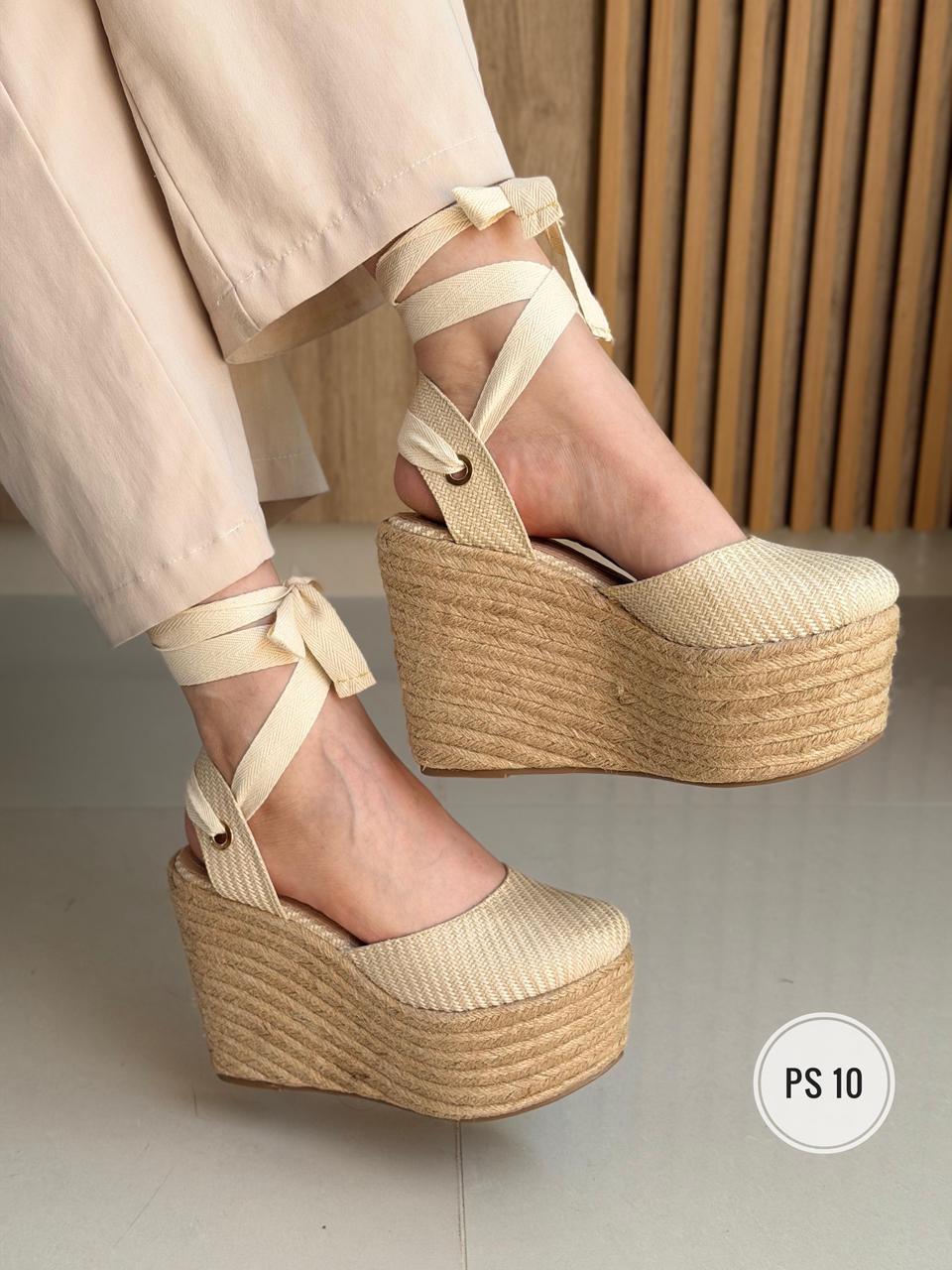 Plataforma Esparto Crema