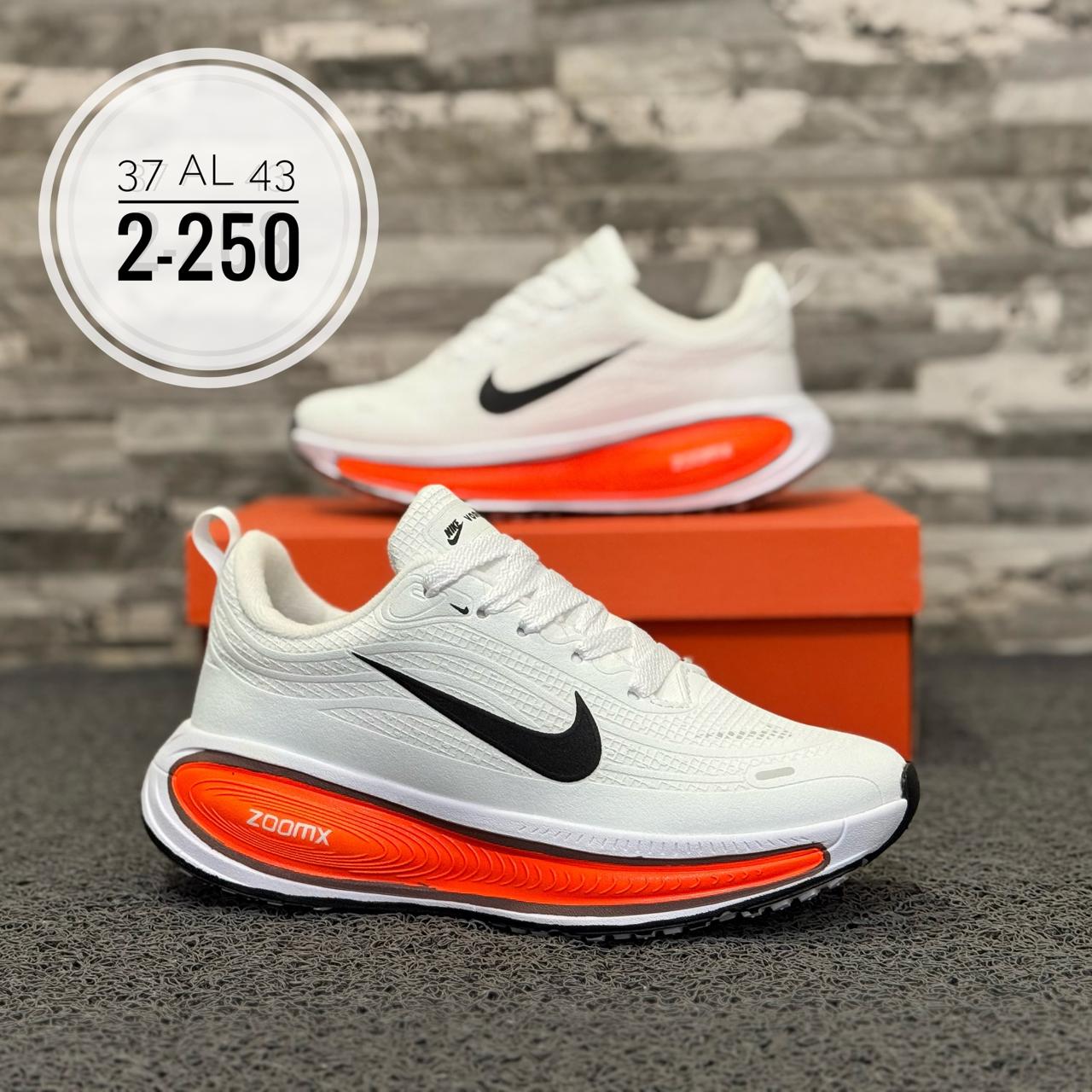 Zapatilla Running Blanca Azul